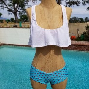 New Lolli Racer Back Cropped Top